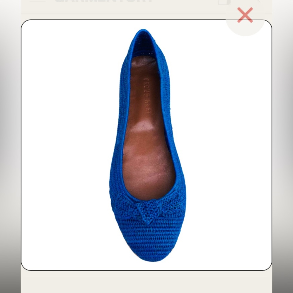 Proud Mary Footwear raffia ballet flats